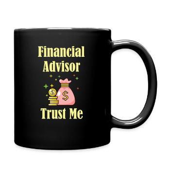 Conseiller financier Comptable Faites-moi confiance Saison des impôts - Mug uni - noir - Droite