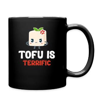 Tofu Ist Großartig. Asiatischer - Tasse einfarbig - Schwarz - Rechts