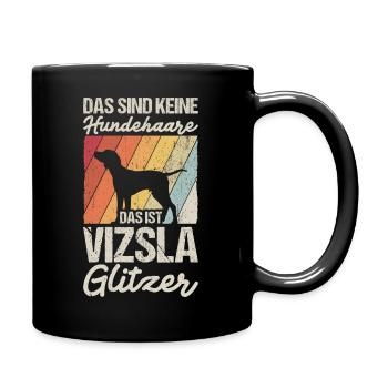 Vizsla marche chien propriétaire chien cadeau Hun - Mug uni - noir - Droite