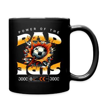 POWER OF THE DAD SIDE - Full Colour Mug - black - Right