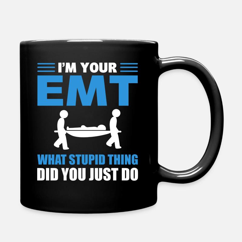 EMT Sanitäter - Tasse einfarbig - Schwarz