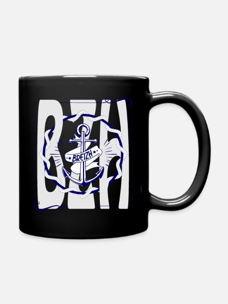 ANCRE BREIZH - Mug uni - noir