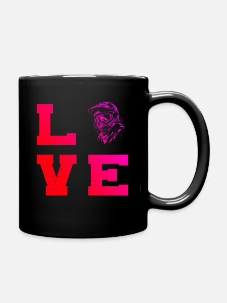 Cyclisme Cyclisme VTT Cycliste - Mug uni - noir