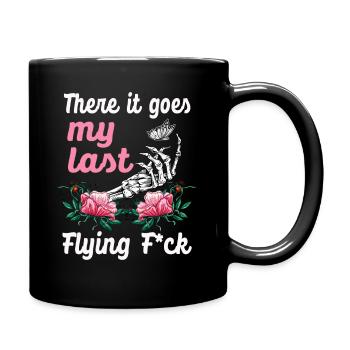 There It Goes My Last Flying F - Full Colour Mug - black - Right
