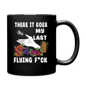 There It Goes My Last Flying F - Full Colour Mug - black - Right