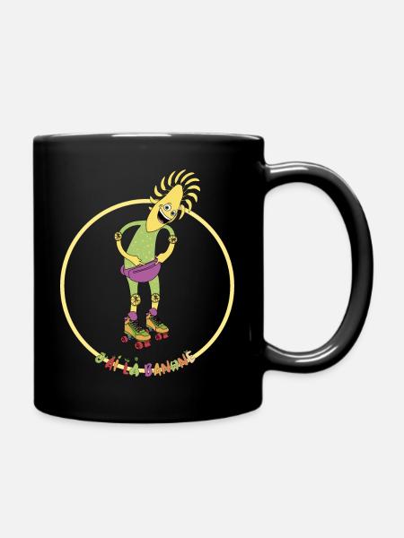 La banane - Mug uni - noir