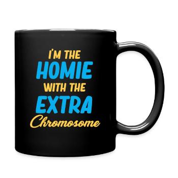 J'en suis conscient - Mug uni - noir - Droite