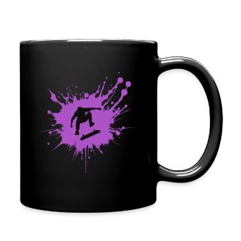 Splash Skateboard Dynamics - Full Colour Mug - black - Right