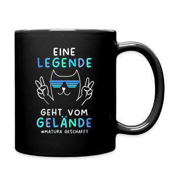 Matura 2024 Mittelschule Abschluss Maturant - Tasse einfarbig - Schwarz - Rechts