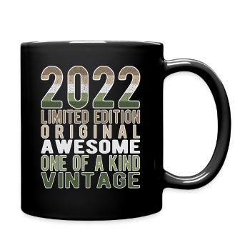 Edition limitée depuis 2022 Anniversaire Millésime 2022 - Mug uni - noir - Droite