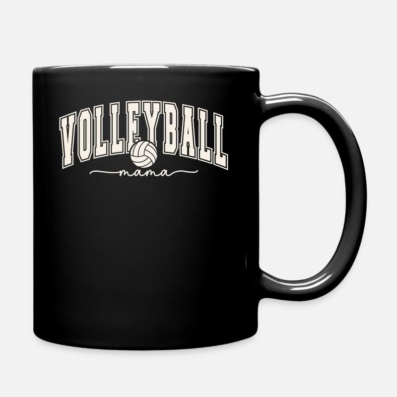 VOLLEYBALL MAMA - Tasse einfarbig - Schwarz