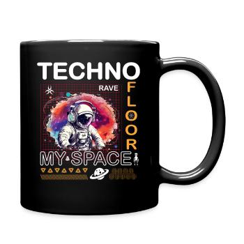 MY SPACE - Full Colour Mug - black - Right