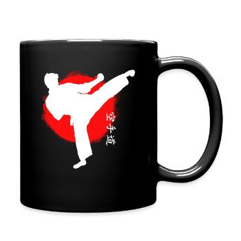 Karaté - Mug uni - noir - Droite