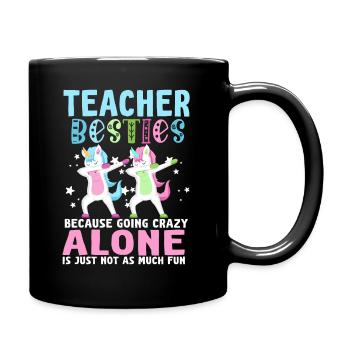Les meilleurs amis des enseignants parce qu’ils deviennent fous - Mug uni - noir - Droite