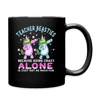 Les meilleurs amis des enseignants parce qu’ils deviennent fous - Mug uni - noir - Droite