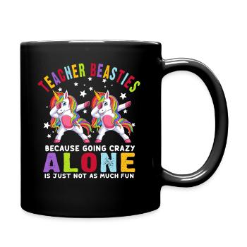 Les meilleurs amis des enseignants parce qu’ils deviennent fous - Mug uni - noir - Droite