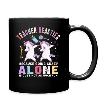 Les meilleurs amis des enseignants parce qu’ils deviennent fous - Mug uni - noir - Droite