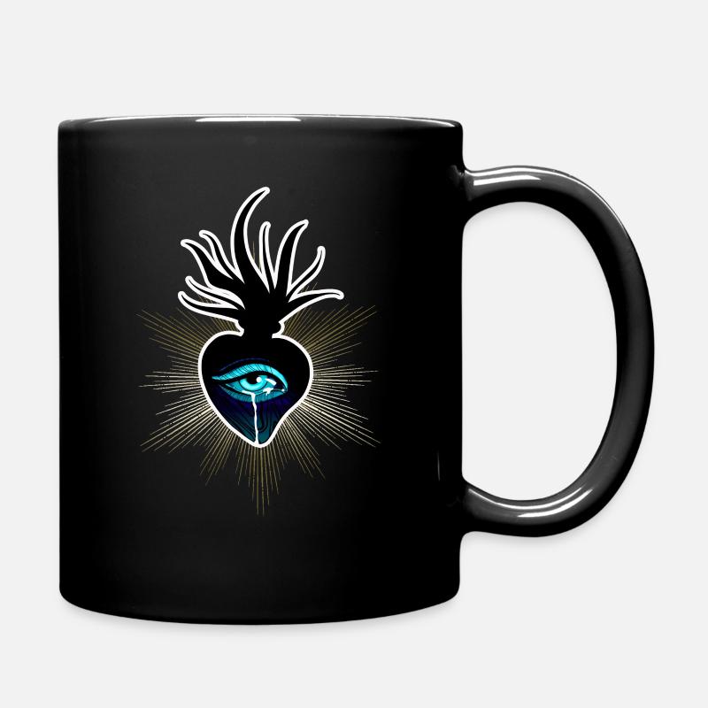 Saint cœur brûlant : amour perdu - Mug uni - noir