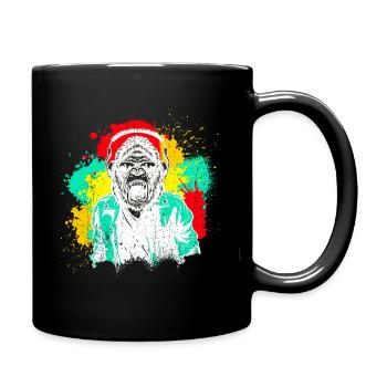 DJ Monkey Music Party Fun Sunglasses Dance Party M - Full Colour Mug - black - Right