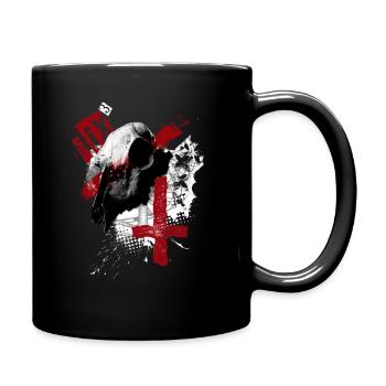 Antichrist, Tripple 6, Trash Polka, Trash Style - Mug uni - noir - Droite