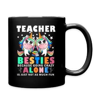 Les meilleurs amis des enseignants parce qu’ils deviennent fous - Mug uni - noir - Droite