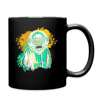 DJ Monkey Music Party Fun Sunglasses Fun Dancing C - Full Colour Mug - black - Right