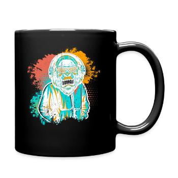 DJ Monkey Music Party Fun Sunglasses Monkey Headph - Tasse einfarbig - Schwarz - Rechts