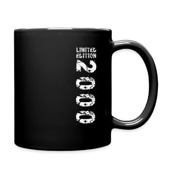 2000 Geburtstag Geschenkidee Vintage Edition 2000 - Tasse einfarbig - Schwarz - Rechts