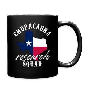 Chupacabra Research Squad Cache-cache Cryptide - Mug uni - noir - Droite