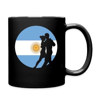 Tango Argentina Tangolehrer - Tasse einfarbig - Schwarz - Rechts