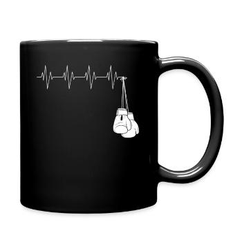 Boxe Passion Homme Ou Femme Sport de Combat - Mug uni - noir - Droite