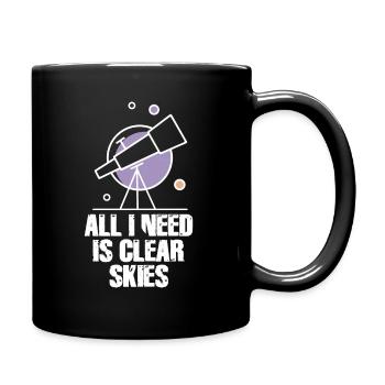 Astrophotography Astronomy Space Camera: - Full Colour Mug - black - Right