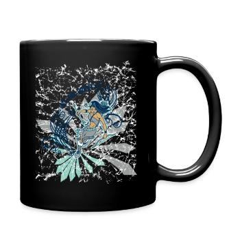 Indian - Tasse einfarbig - Schwarz - Rechts