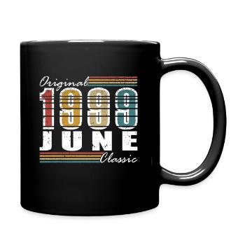 Juin 1999 Cadeau d’anniversaire Juin 1999 Juin 1999 - Mug uni - noir - Droite