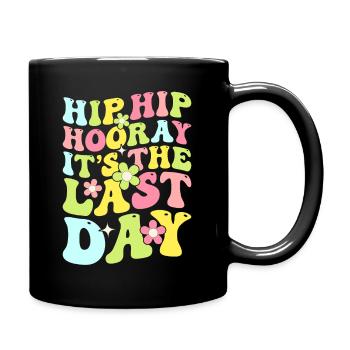 Last day of school Graduation Summer Holidays Pupils - Full Colour Mug - black - Right