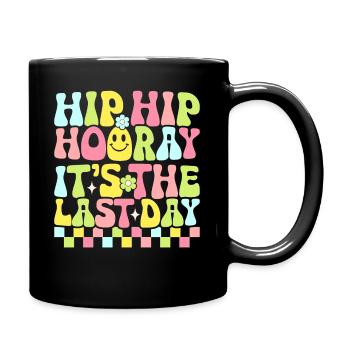 Last day of school Graduation Summer Holidays Pupils - Full Colour Mug - black - Right