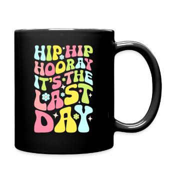 Last day of school Graduation Summer Holidays Pupils - Full Colour Mug - black - Right