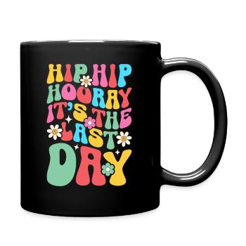 Last day of school Graduation Summer Holidays Pupils - Full Colour Mug - black - Right