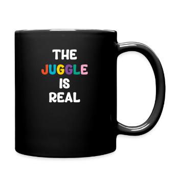 The Juggle Is Real Clown Bartender Acrobatic - Full Colour Mug - black - Right