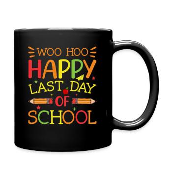 Last day of school Graduation Summer Holidays Pupils - Full Colour Mug - black - Right