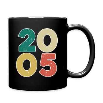 2005 - Year 2005 - Year 2005 - Full Colour Mug - black - Right