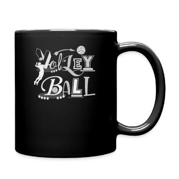 Ballon de volley-ball Joueurs de volley-ball Volleyball sportif Volley-ball - Mug uni - noir - Droite