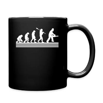 Tronçonneuse Paysagiste Tronçonneuse - Mug uni - noir - Droite