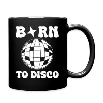 Disco-Liebhaber Professioneller Tänzer - Tasse einfarbig - Schwarz - Rechts