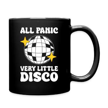 Disco-Liebhaber Ballsaaltänzerin - Tasse einfarbig - Schwarz - Rechts