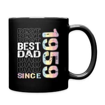 Best dad in the world since 1959 Father's Day - Full Colour Mug - black - Right