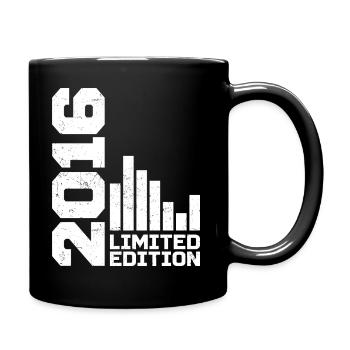Vintage 2016 Birthday Gift 2016 Year 2016 - Full Colour Mug - black - Right