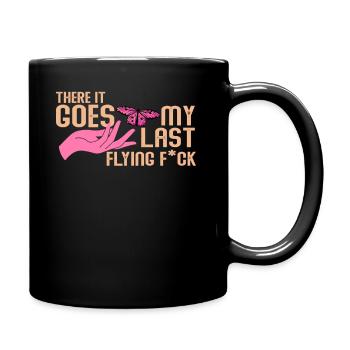 There It Goes My Last Flying F - Full Colour Mug - black - Right