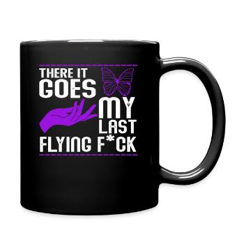 There It Goes My Last Flying F - Full Colour Mug - black - Right