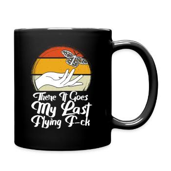 There It Goes My Last Flying F - Full Colour Mug - black - Right